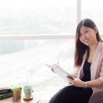 Psychologist providing counseling to a client.